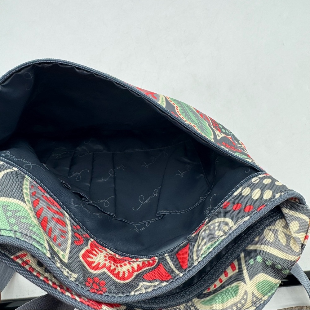 Vera Bradley Nomadic Floral Nylon Hipster Crossbody Bag Purse - Picture 8 of 13